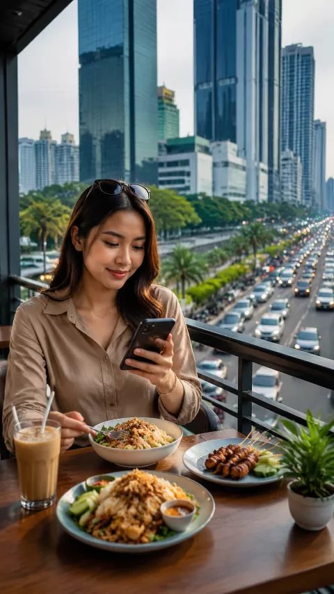 Kombinasi Unik Kuliner dan Gaya Hidup Digital di Jakarta